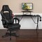 Flash Furniture Black Gaming Desk-Cup Holder/Reclining Chair Set BLN-X40RSG1031-BK-GG - alternate 1